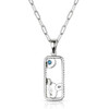 MONTANA SILVERSMITH Montana Silversmiths Women's Silver & Turquoise Desert Mirage Necklace 