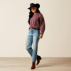 Women's Ariat Candy Ultra High Rise Cheyenne Yoke Tomboy Straight Leg Jeans