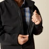 Ariat Men's Black Softshell Zippered Jacket