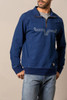 KIMES RANCH Kimes Ranch Men's Indigo Rowell Pullover Sweater 