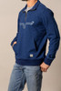 KIMES RANCH Kimes Ranch Men's Indigo Rowell Pullover Sweater 
