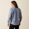 Ariat Men's Chambray Blue Macoy Modern Fit Shirt