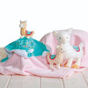 Mary Meyer Multicolor 13×13" Lily Llama Character Blanket