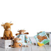 Mary Meyer 13×13" Hetty Highland Cow Character Blanket