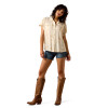 Ariat Women's Badlands Shirt - Peach Amber