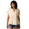 Ariat Women's Badlands Shirt - Peach Amber