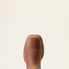 Ariat Men's Wicker Brown/Dignity Blue Hudson Cowboy Boot