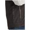 CINCH Cinch Men's Brown Bonded Twill Print Vest 