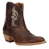 DAN POST Dan Post Women's Tan Rustic Charm Leather Western Bootie 