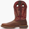 DURANGO BOOTS Durango Men's Coffee/Sangria Red Rebel Ultra-Lite Western Boot