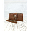 Red Dirt Women's Brown Concho With Ball Chain Wallet