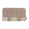 MONTANA WEST Montana West Wrangler Women's Tan Leopard Print Wallet 