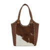 MONTANA WEST Montana West Women's Brown Trinity Ranch Hair-On Concealed Carry Tote 