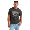 WRANGLER Wrangler Men's Phantom Grey Logo Graphic T Shirt 