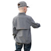 Cinch Boy's Grey Half Zip Windbreaker Pullover