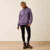 ARIAT Ariat Women's Mulled Grape Rebar Lightweight Graphic Hoodie 