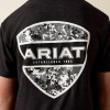 Ariat Boy's Grey Heather Digi Shield Short Sleeve T Shirt