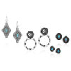 Montana Silversmiths Women's Turquoise Earring Set