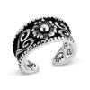 Montana Silversmiths Women's Silver Blooming Scroll Ring