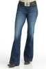 Cruel Denim Women's Dark Stonewash Mila Trouser Jean