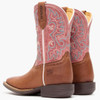 DURANGO BOOTS Durango Little Kid's Rusty Brown/Dusty Rose Shyloh Western Boots 