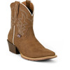 JUSTIN Justin Women's Brown Dee Cowhide Leather Western Boot