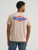 WRANGLER Wrangler Oxford Tan Heather Graphic Tee For Men 