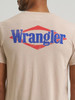 WRANGLER Wrangler Oxford Tan Heather Graphic Tee For Men 
