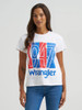 Wrangler Retro 1947 Short Sleeve Women's Tee In White