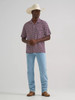 Wrangler Bunting Coconut Cowboy Camp Shirt For Men