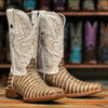 TANNER MARK Tanner Mark Almond Brown & Orix Tan Leather Men's Boot 