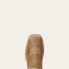 ARIAT Ariat Women's Brown Bomber Round Up Remuda Wide Square Toe Boot 