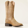 ARIAT Ariat Women's Brown Bomber Round Up Remuda Wide Square Toe Boot 