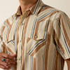ARIAT Ariat Sandshell Stripe Retro Hawthorne Fitted Men's Snap Shirt 