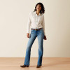 ARIAT Ariat Women's Bianca Western Snap Shirt - Cloud Dancer 