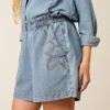 ARIAT Ariat Women's High Waisted Summer Shorts - Medium Blue 