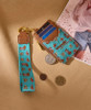 Montana West Wrangler Turquoise Rodeo Icons Western Wristlet Cardholder
