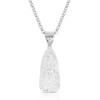 MONTANA SILVERSMITH Montana Silversmiths Silver & Rose Gold Shadowed Pines Turquoise Women's Necklace 