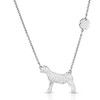 MONTANA SILVERSMITH Montana Silversmiths Silver 4-H Goat Showman Women's Necklace 