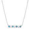 MONTANA SILVERSMITH Montana Silversmiths Alternating Hearts Women's Necklace - Silver 