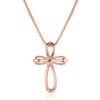 Montana Silversmiths Rose Gold His Grace Cross Necklace