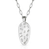 MONTANA SILVERSMITH Montana Silversmiths Pointed Path Turquoise Necklace - Silver 