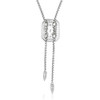 MONTANA SILVERSMITH Montana Silversmiths Women's Silver & Turquoise Glam Necklace 