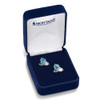 MONTANA SILVERSMITH Montana Silversmiths Turquoise Darling Women's Earrings In Silver 