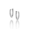 MONTANA SILVERSMITH Montana Silversmiths Women's Endless Promise Crystal Silver Earrings 