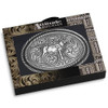 MONTANA SILVERSMITH Montana Silversmiths Silver Show Goat Antiqued Buckle 