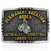 MONTANA SILVERSMITH Montana Silversmiths Permanent Vacation Buckle - Silver & Gold 