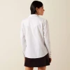 Ariat Women's Lattice Shirt In White