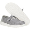 HEY DUDE Hey Dude Women's Casuals Wendy Stretch Sox - Light Grey 