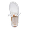 HEY DUDE Women's Hey Dude Snow White Wendy Chambray Grid Shoe 